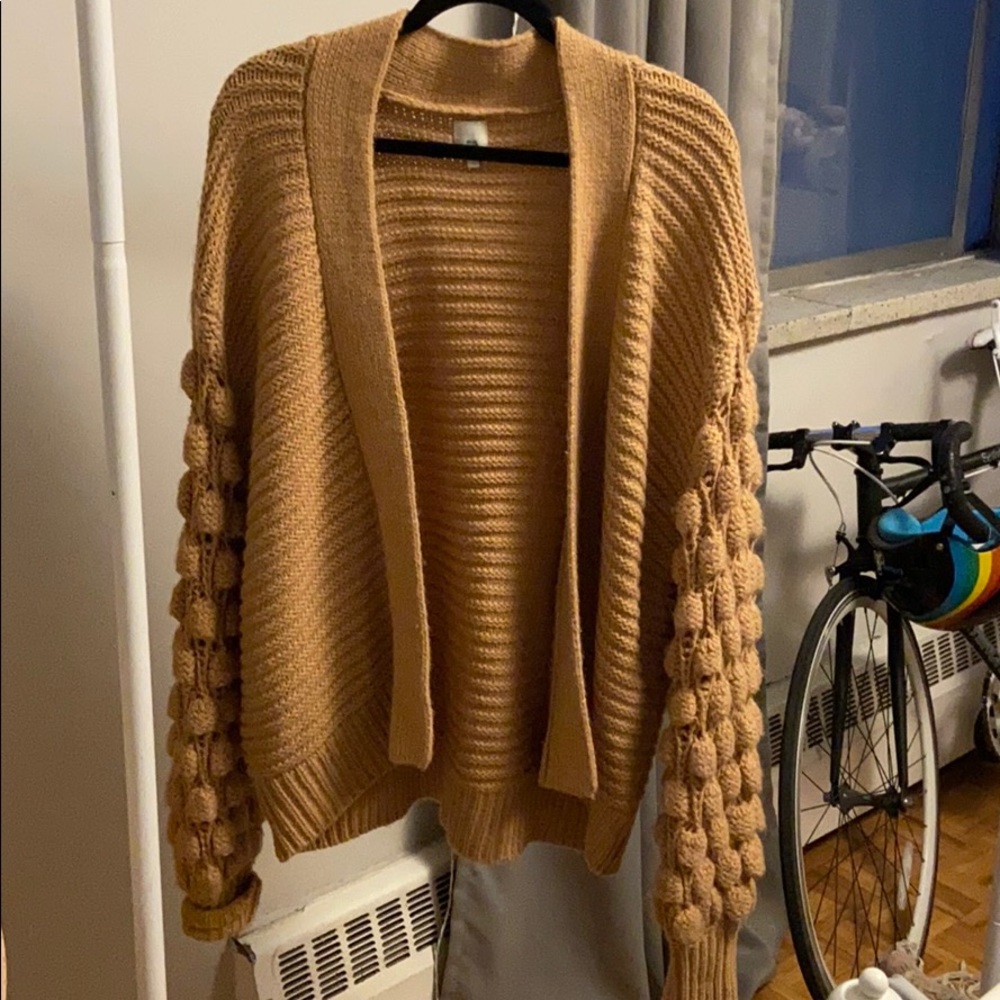River Island Bubble Knit Cardigan Size Large